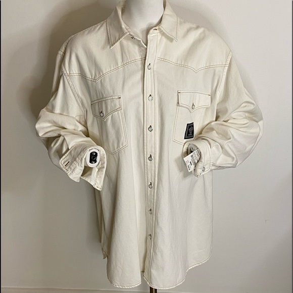 Versace Other - Authentic Versace Denim/Jeans shirt $1250